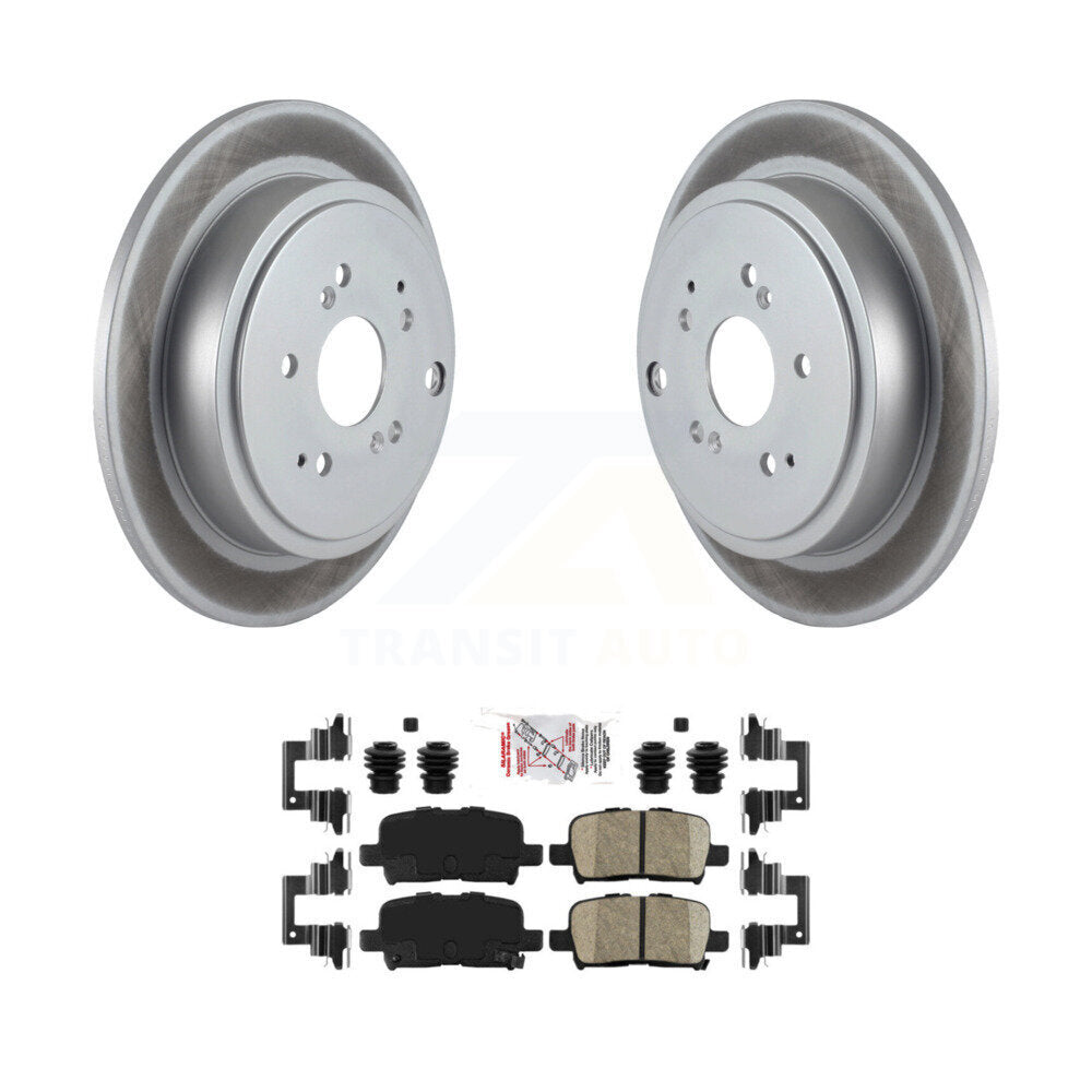 Transit Auto KGA-103792 Disc Brake Kit for 2001-2008 Honda Pilot, Acura MDX - Rear