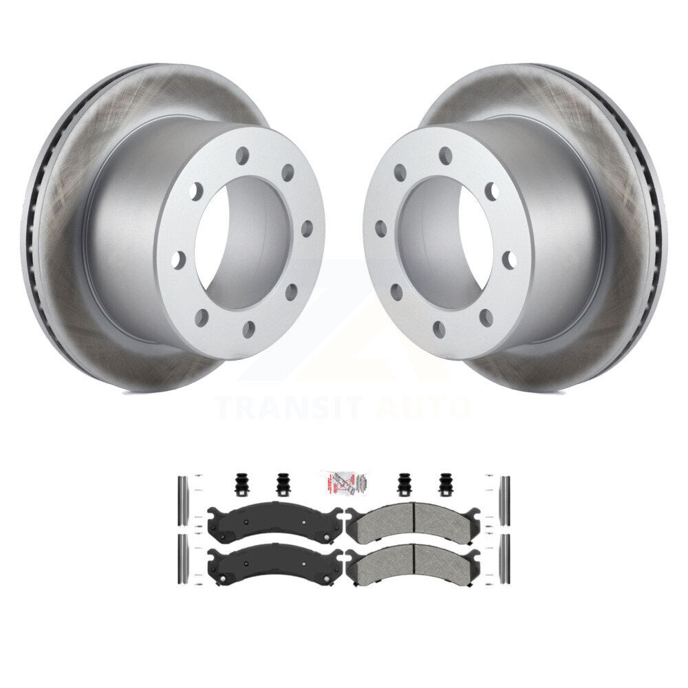 Transit Auto KGA-103797 Disc Brake Kit for 2001-2010 Chevrolet Silverado 3500 Classic, Chevrolet Silverado 3500 HD and More - Rear