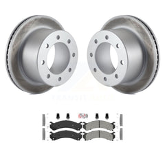 Transit Auto KGA-103797 Disc Brake Kit for 2001-2010 Chevrolet Silverado 3500 Classic, Chevrolet Silverado 3500 HD and More - Rear