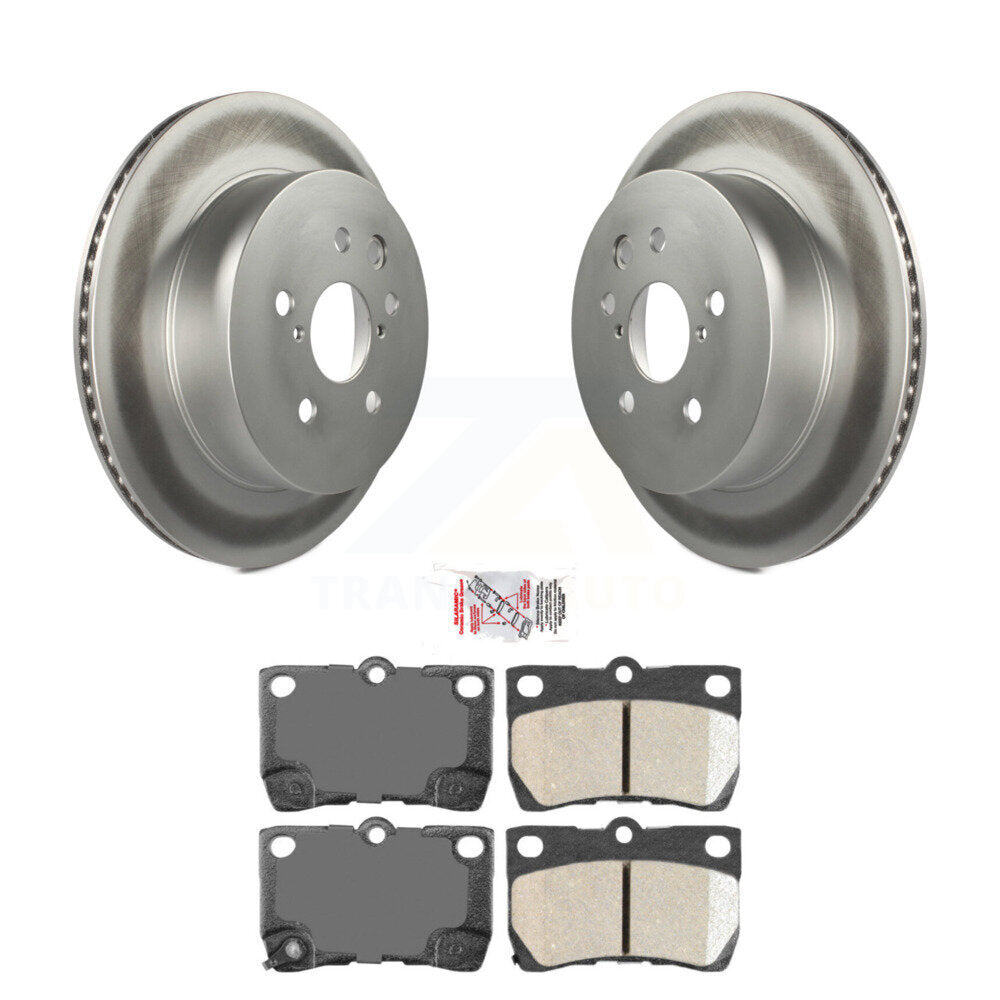 Transit Auto KGA-103800 Disc Brake Kit for 2006-2013 Lexus IS350, Lexus IS250 and More - Rear