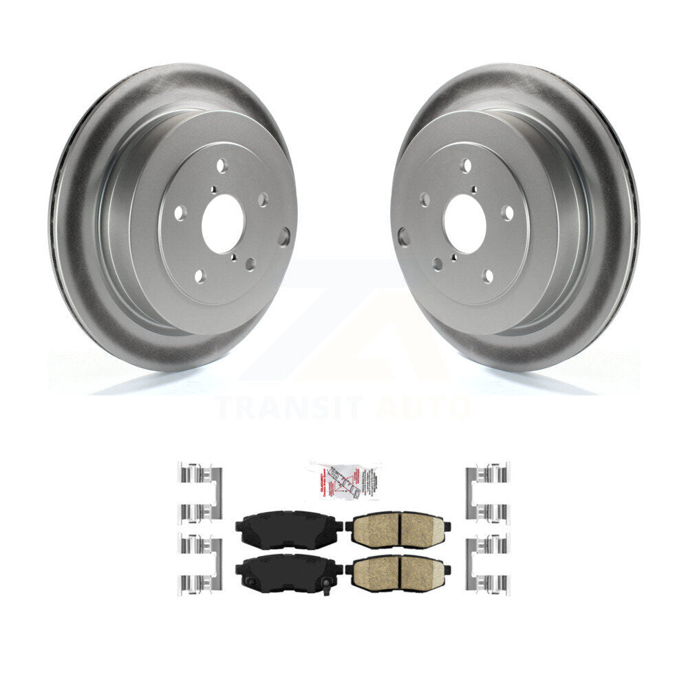 Transit Auto KGA-103802 Disc Brake Kit for 2006-2014 Subaru Tribeca, Subaru B9 Tribeca - Rear