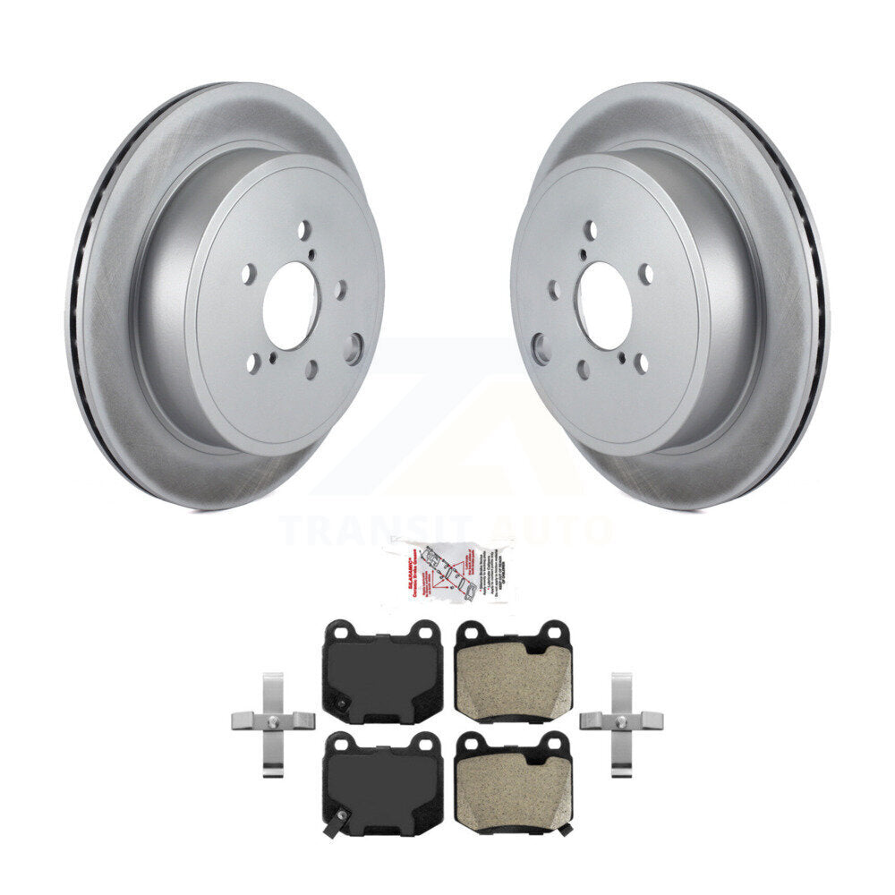 Transit Auto KGA-103803 Disc Brake Kit for 2017-2019 Toyota 86, Subaru BRZ - Rear