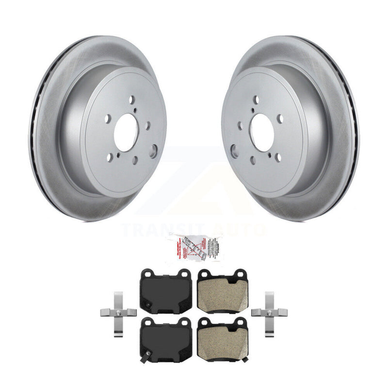Transit Auto KGA-103803 Disc Brake Kit for 2017-2019 Toyota 86, Subaru BRZ - Rear