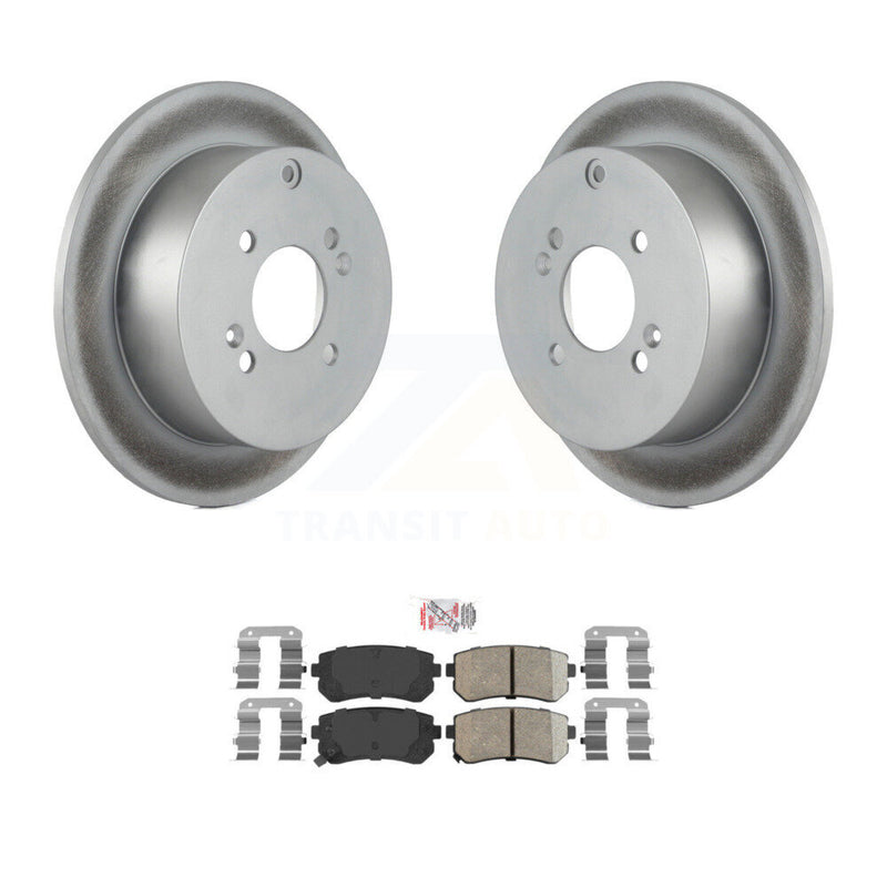 Transit Auto KGA-103814 Disc Brake Kit for 2006-2010 Hyundai Accent, Kia Rio, Kia Rio5 - Rear