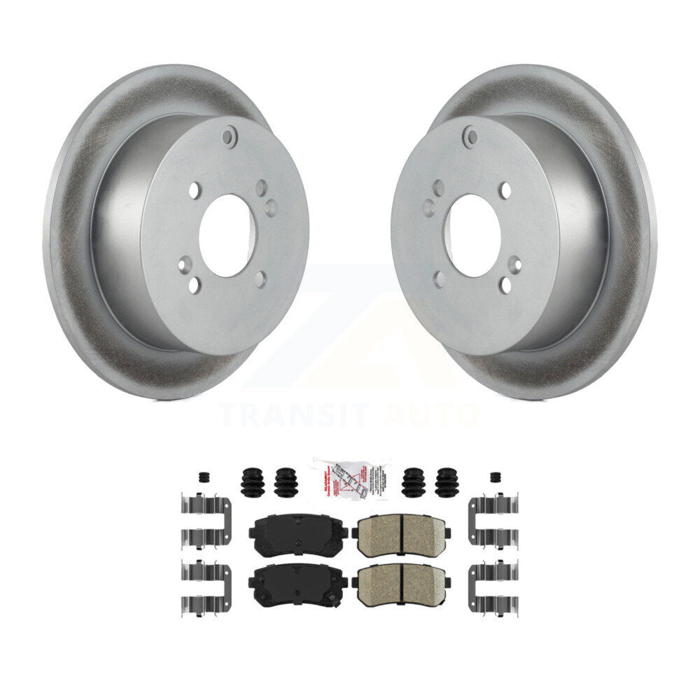 Transit Auto KGA-103815 Disc Brake Kit for 2006-2010 Hyundai Accent, Kia Rio, Kia Rio5 - Rear