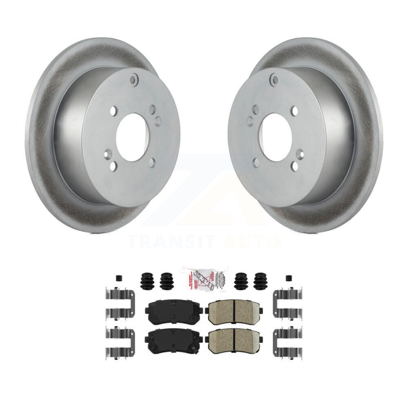 Transit Auto KGA-103815 Disc Brake Kit for 2006-2010 Hyundai Accent, Kia Rio, Kia Rio5 - Rear