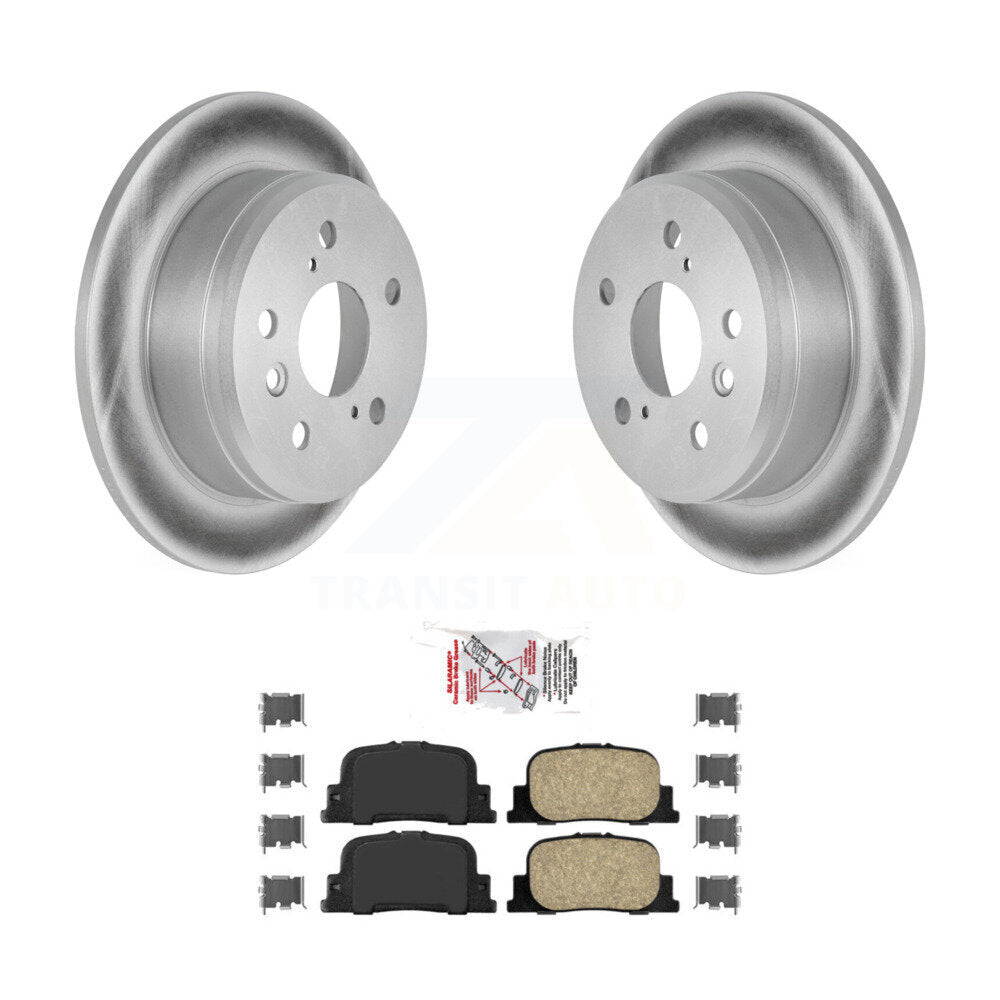 Transit Auto KGA-103824 Disc Brake Kit for 1999-2001 Lexus ES300, Toyota Camry - Rear