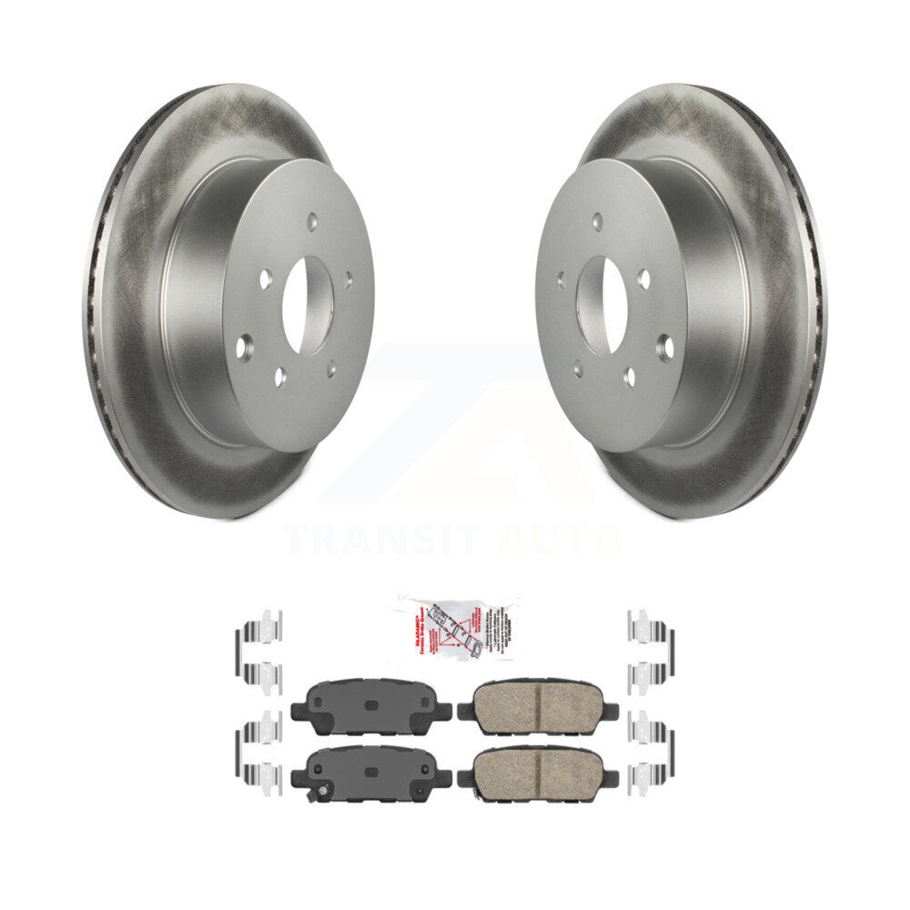 Transit Auto KGA-103828 Disc Brake Kit for 2009-2012 INFINITI FX35 - Rear