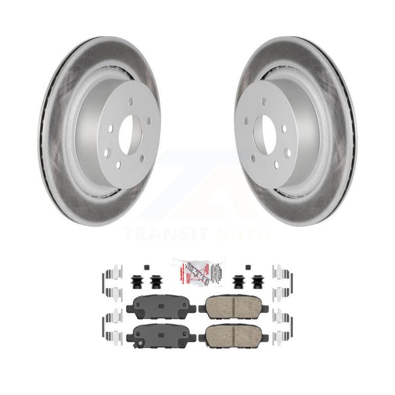 Transit Auto KGA-103829 Disc Brake Kit for 2007-2014 INFINITI Q60, INFINITI G37, INFINITI G35 - Rear