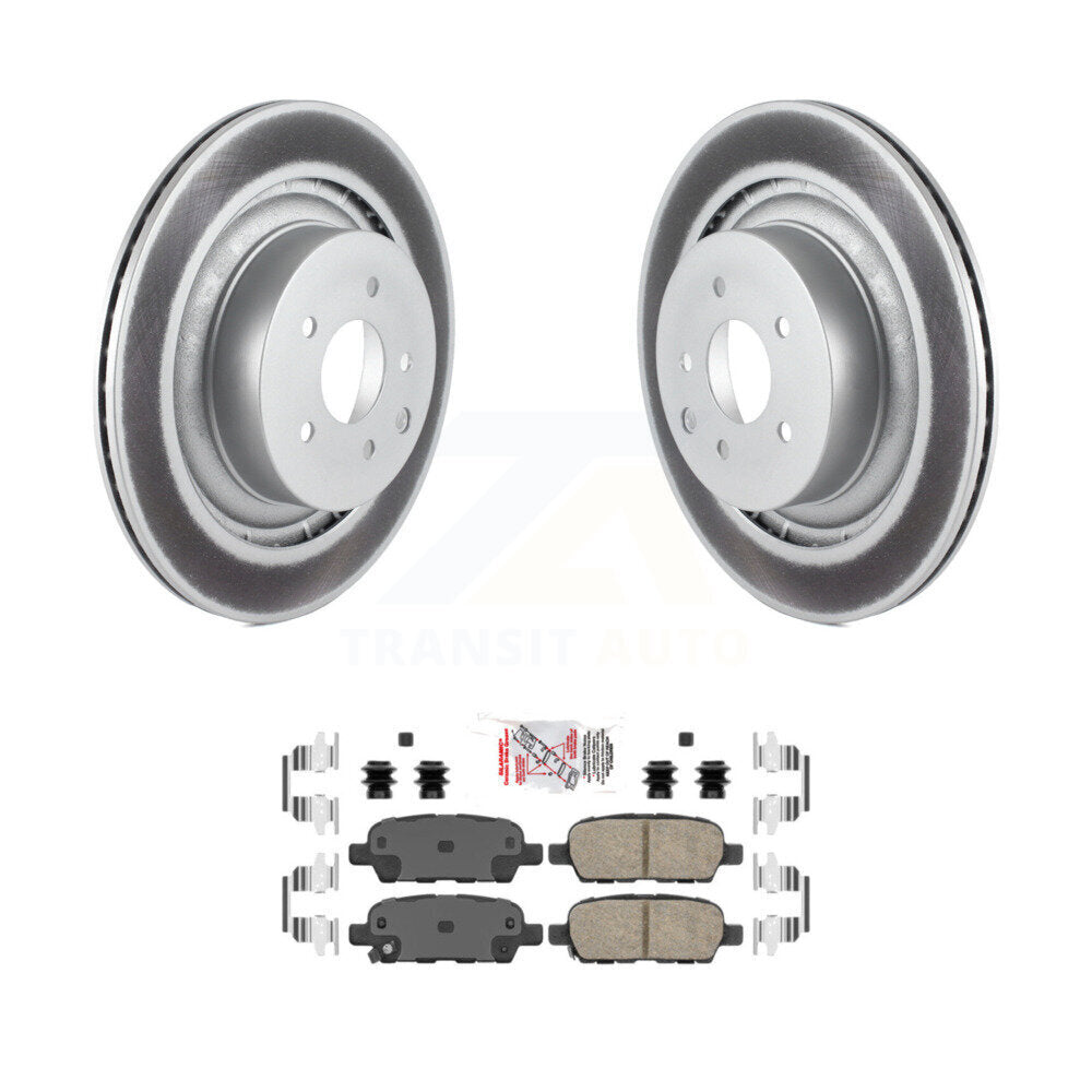 Transit Auto KGA-103831 Disc Brake Kit for 2014 INFINITI Q60 - Rear