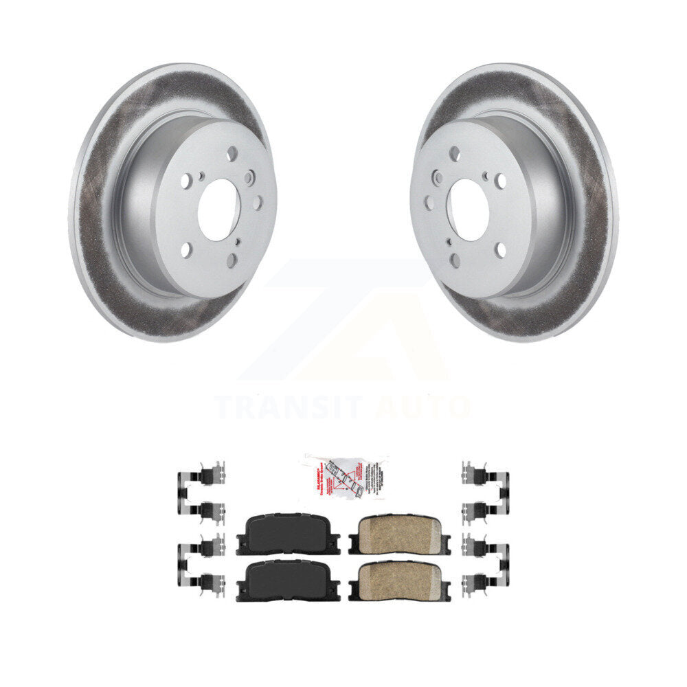 Transit Auto KGA-103835 Disc Brake Kit for 2001-2003 Toyota Highlander - Rear
