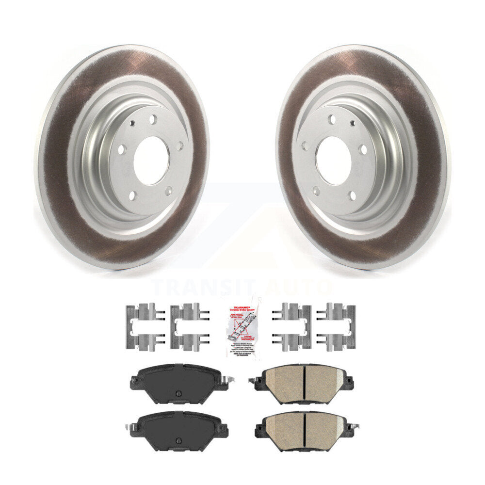 Transit Auto KGA-103850 Disc Brake Kit for 2016-2023 Mazda CX-9 - Rear