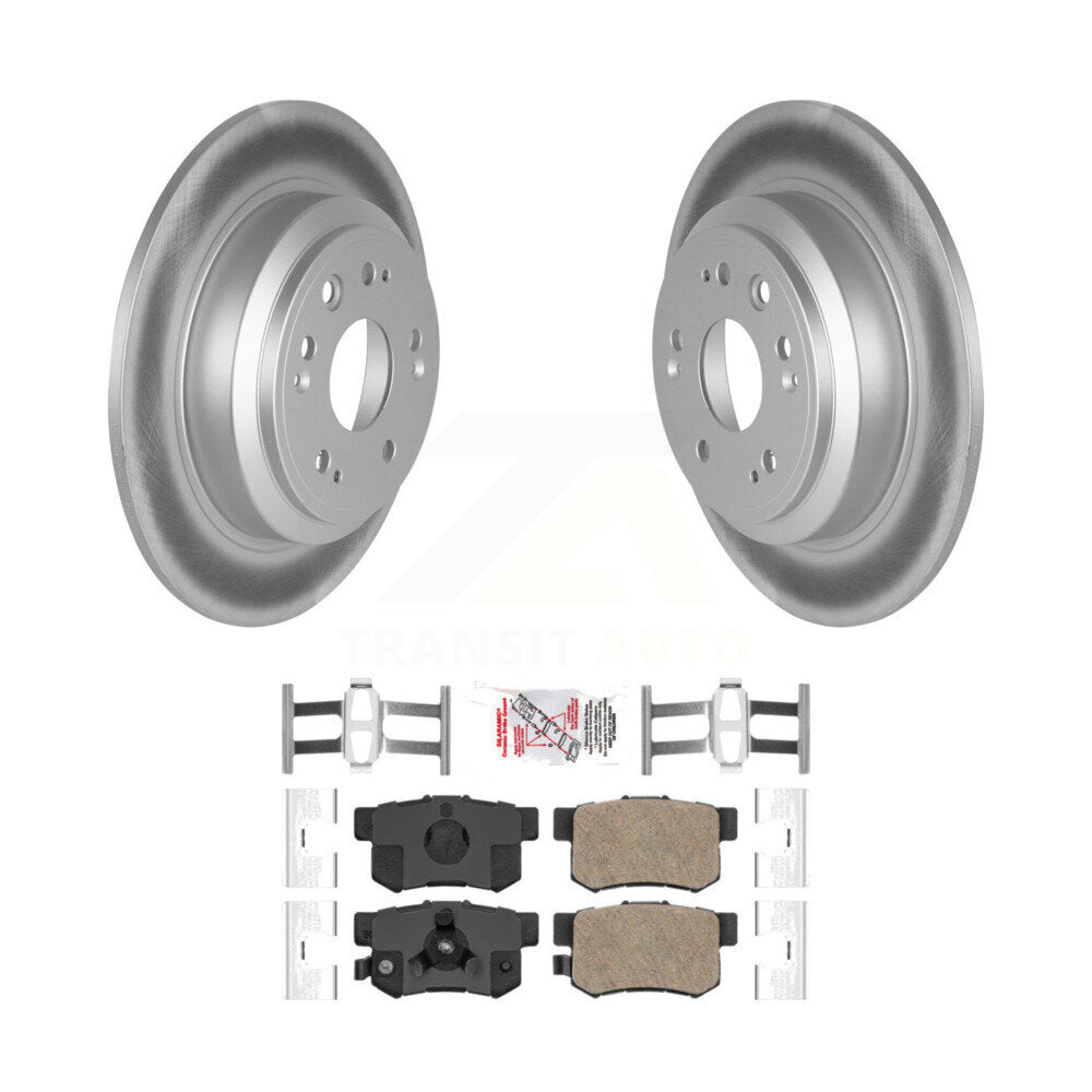 Transit Auto KGA-103852 Disc Brake Kit for 2010-2015 Honda Crosstour, Honda Accord Crosstour - Rear