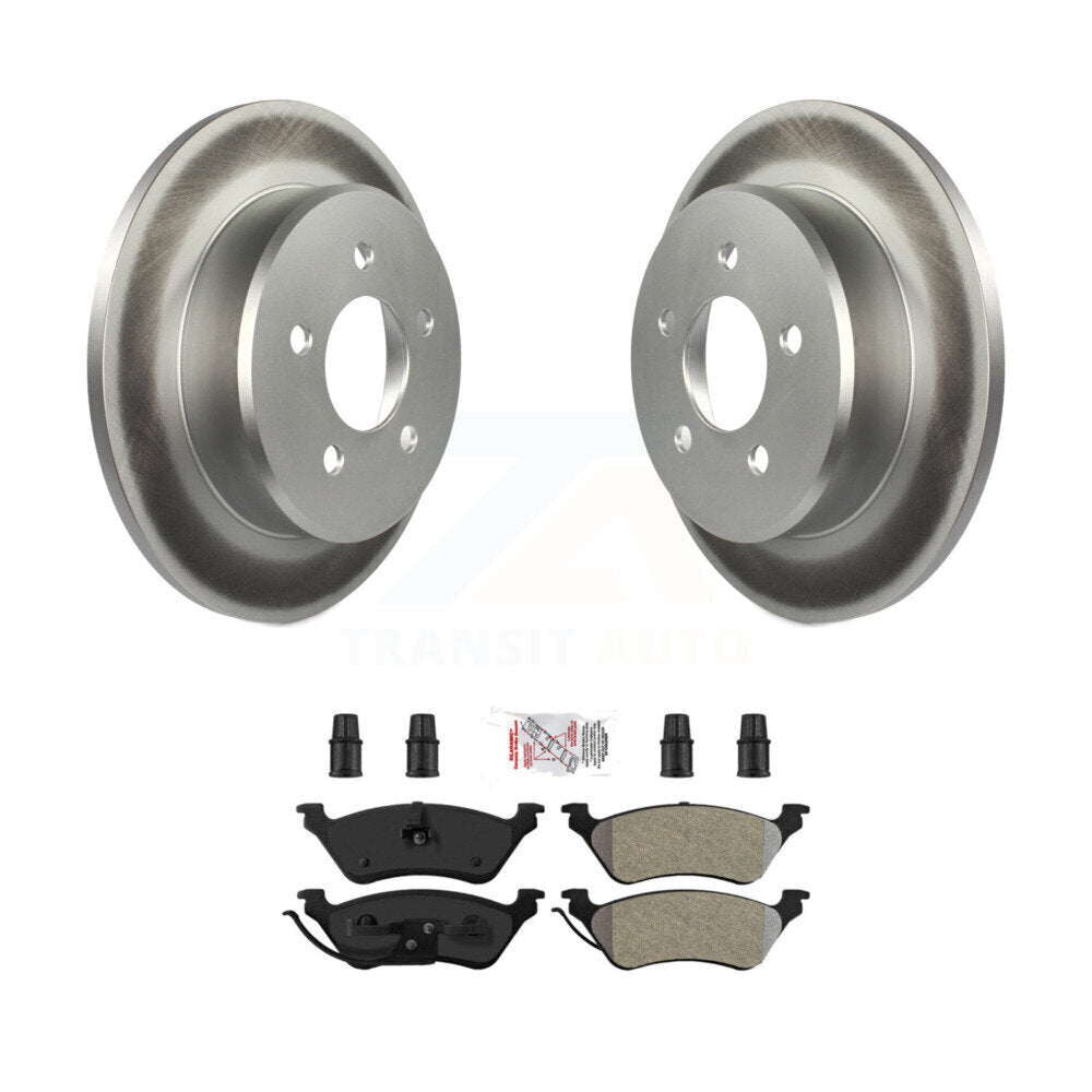Transit Auto KGA-103857 Disc Brake Kit for 2001-2007 Chrysler Voyager, Chrysler Grand Voyager and More - Rear