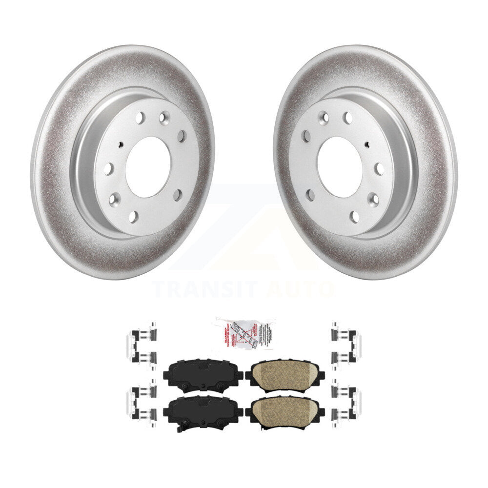 Transit Auto KGA-103870 Disc Brake Kit for 2014-2018 Mazda 3, Mazda 3 Sport - Rear