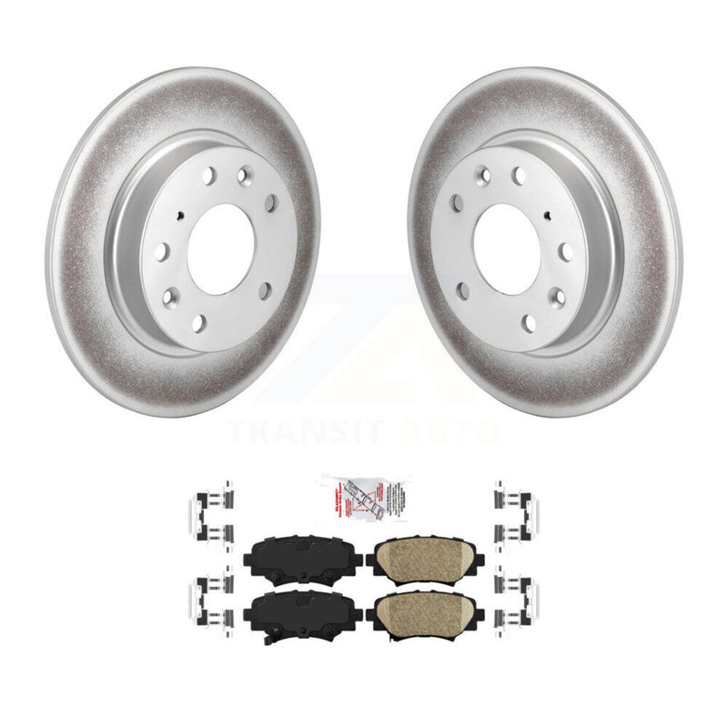 Transit Auto KGA-103870 Disc Brake Kit for 2014-2018 Mazda 3, Mazda 3 Sport - Rear