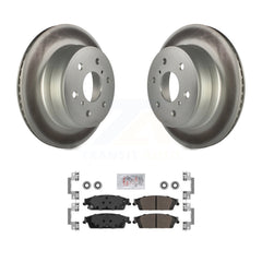 Transit Auto KGA-103872 Disc Brake Kit for 2014-2020 Chevrolet Suburban, Chevrolet Silverado 1500 and More - Rear