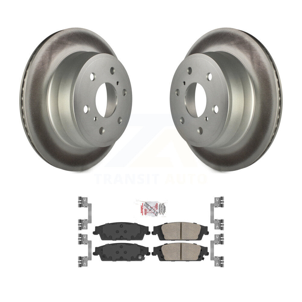 Transit Auto KGA-103873 Disc Brake Kit for 2014-2020 Chevrolet Suburban, Chevrolet Silverado 1500 and More - Rear
