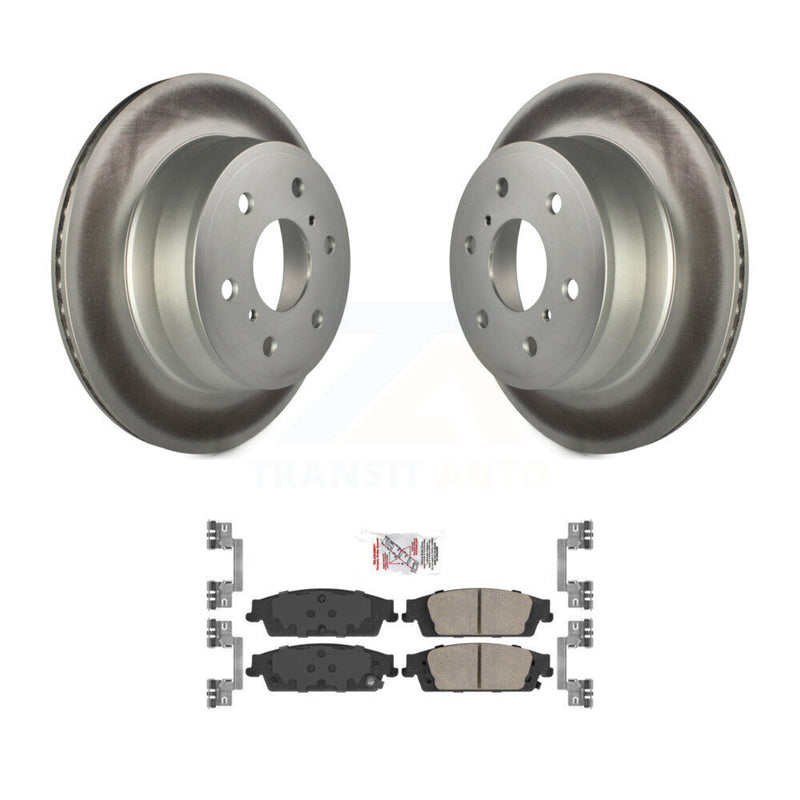 Transit Auto KGA-103873 Disc Brake Kit for 2014-2020 Chevrolet Suburban, Chevrolet Silverado 1500 and More - Rear
