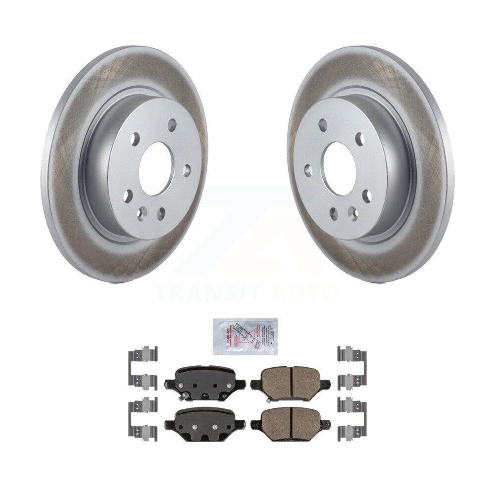 Transit Auto KGA-103875 Disc Brake Kit for 2018-2022 Buick Encore, Chevrolet Trax - Rear