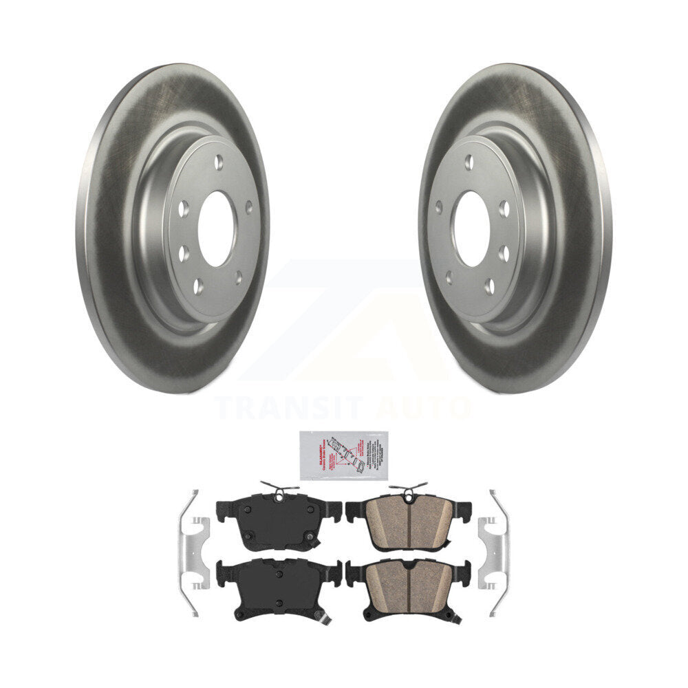 Transit Auto KGA-103876 Disc Brake Kit for 2017-2024 Chrysler Pacifica, Chrysler Grand Caravan, Chrysler Voyager - Rear