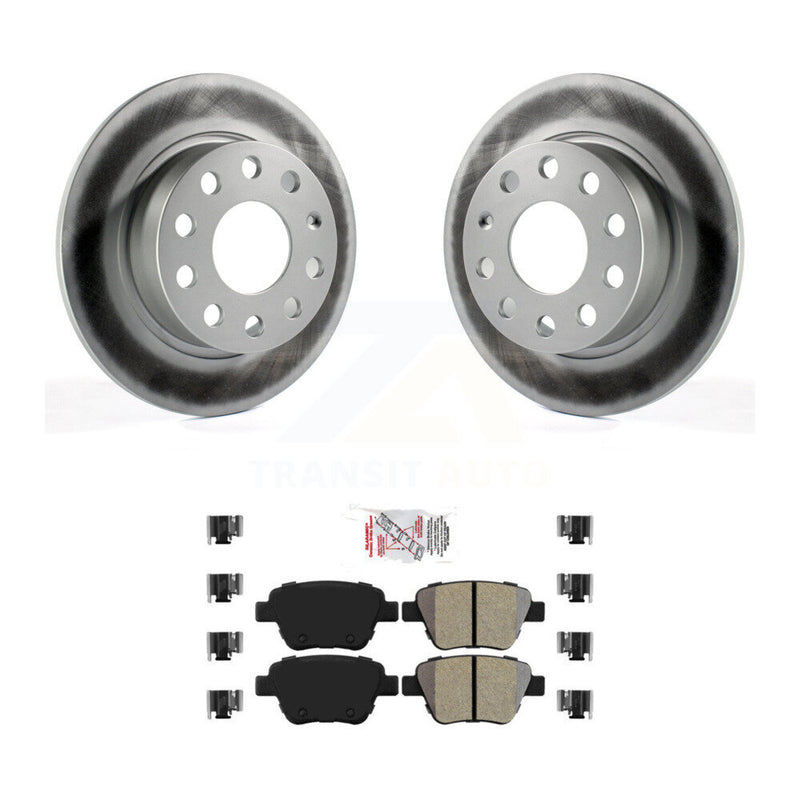 Transit Auto KGA-103885 Disc Brake Kit for 2010-2018 Volkswagen Jetta, Volkswagen GTI and More - Rear