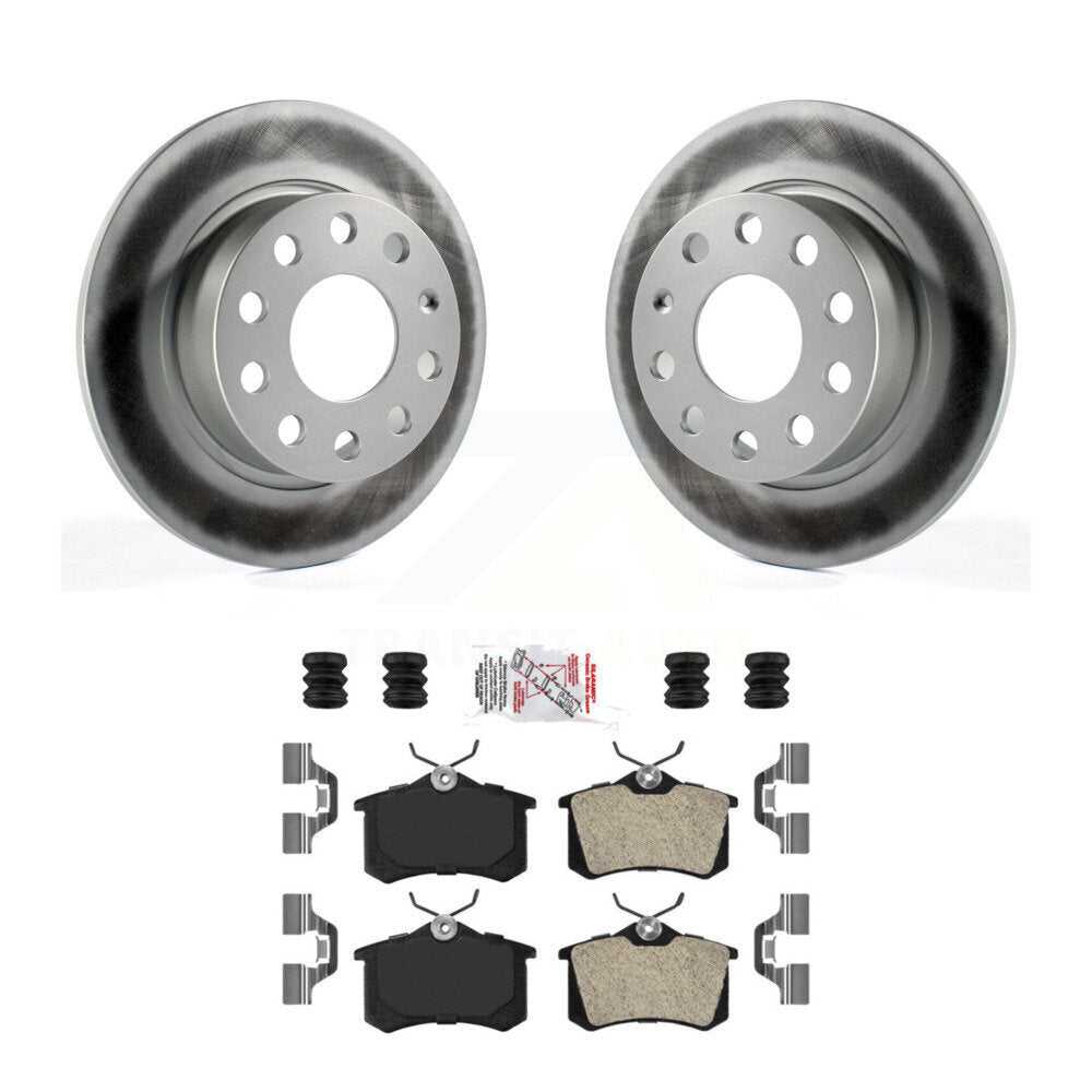 Transit Auto KGA-103886 Disc Brake Kit for 2017-2019 Volkswagen Golf Alltrack - Rear