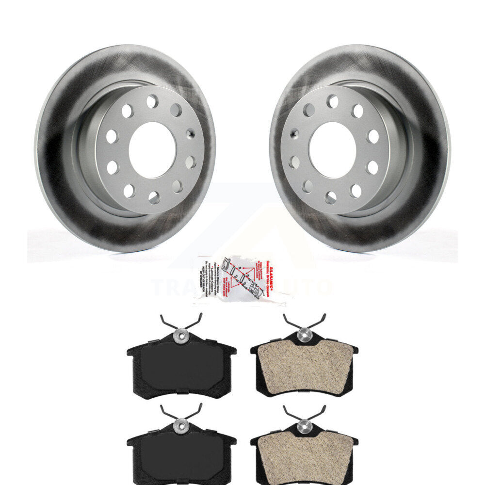Transit Auto KGA-103887 Disc Brake Kit for 2017-2019 Volkswagen Golf Alltrack - Rear