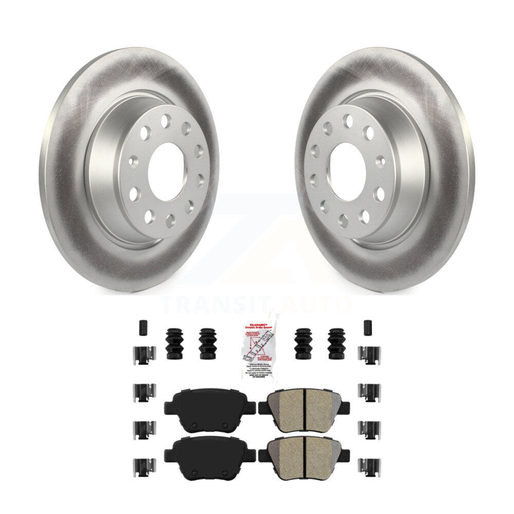 Transit Auto KGA-103889 Disc Brake Kit for 2010-2013 Audi A3 Quattro, Volkswagen Eos - Rear