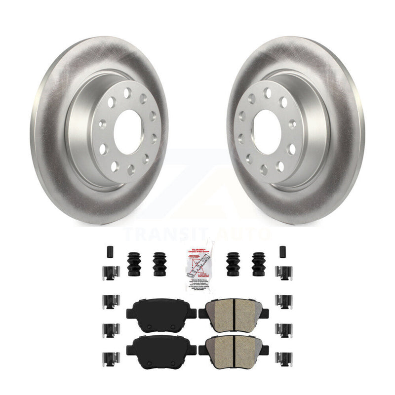 Transit Auto KGA-103889 Disc Brake Kit for 2010-2013 Audi A3 Quattro, Volkswagen Eos - Rear