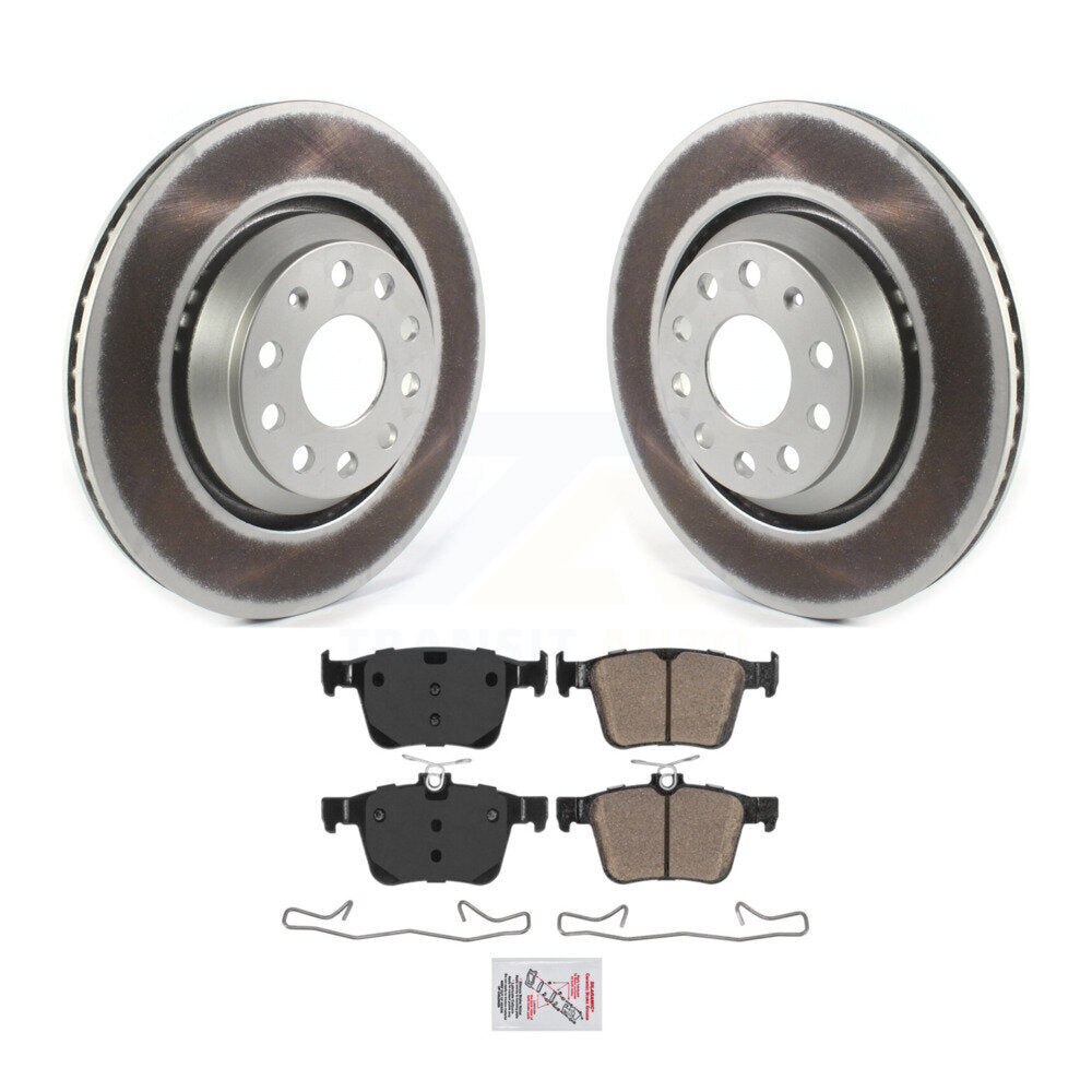 Transit Auto KGA-103895 Disc Brake Kit for 2017-2023 Volkswagen Atlas, Volkswagen Golf R - Rear