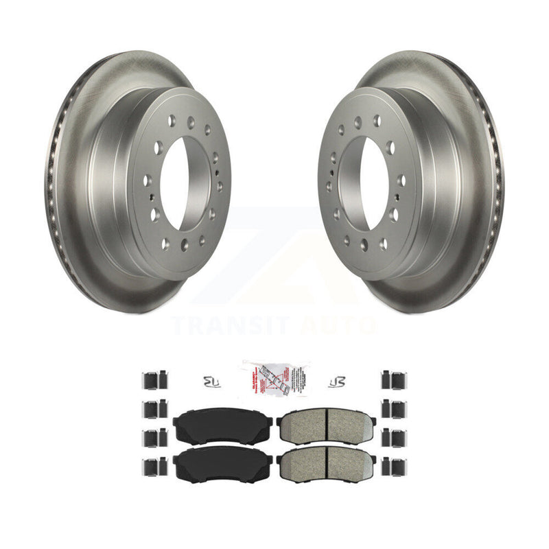 Transit Auto KGA-103900 Disc Brake Kit for 2010-2023 Lexus GX460, Toyota 4Runner, Toyota FJ Cruiser - Rear