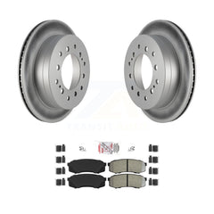 Transit Auto KGA-103902 Disc Brake Kit for 2001-2009 Toyota FJ Cruiser, Lexus GX470 and More - Rear