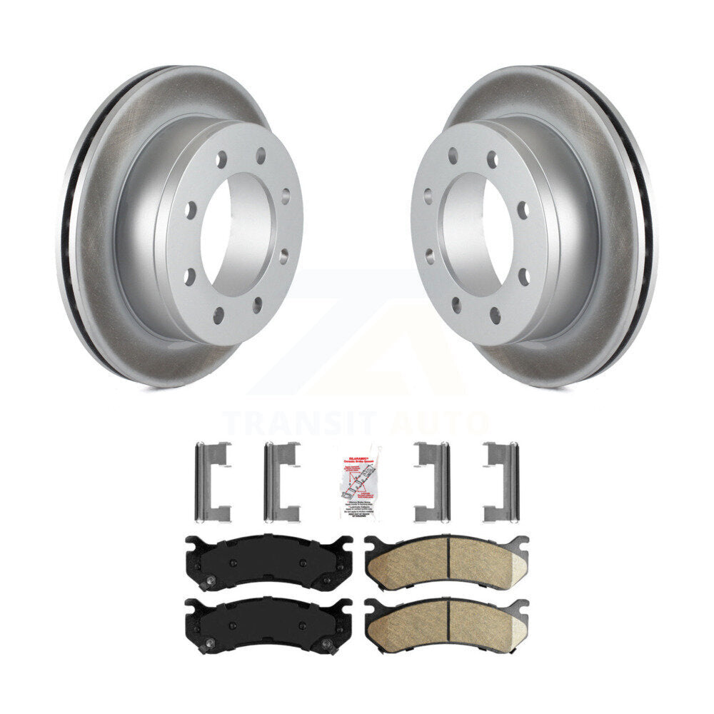 Transit Auto KGA-103905 Disc Brake Kit for 1999-2013 Chevrolet Suburban 2500, GMC Yukon XL 2500 and More - Rear