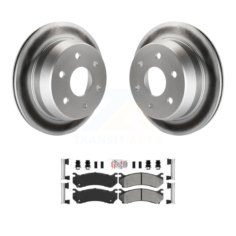 Transit Auto KGA-103908 Disc Brake Kit for 2003 Chevrolet Silverado 2500, Chevrolet Silverado 2500 HD and More - Rear