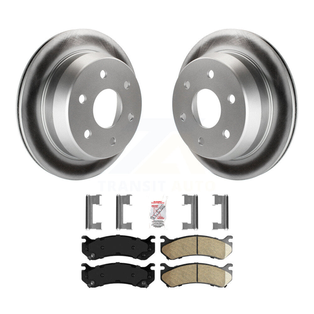 Transit Auto KGA-103909 Disc Brake Kit for 2003 Chevrolet Silverado 2500, Chevrolet Silverado 2500 HD and More - Rear