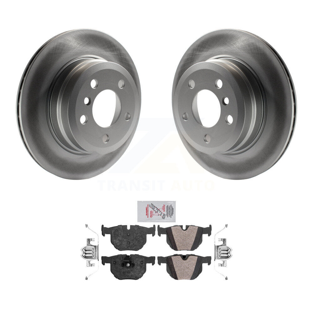 Transit Auto KGA-103914 Disc Brake Kit for 2007-2019 BMW X5, BMW X6 - Rear