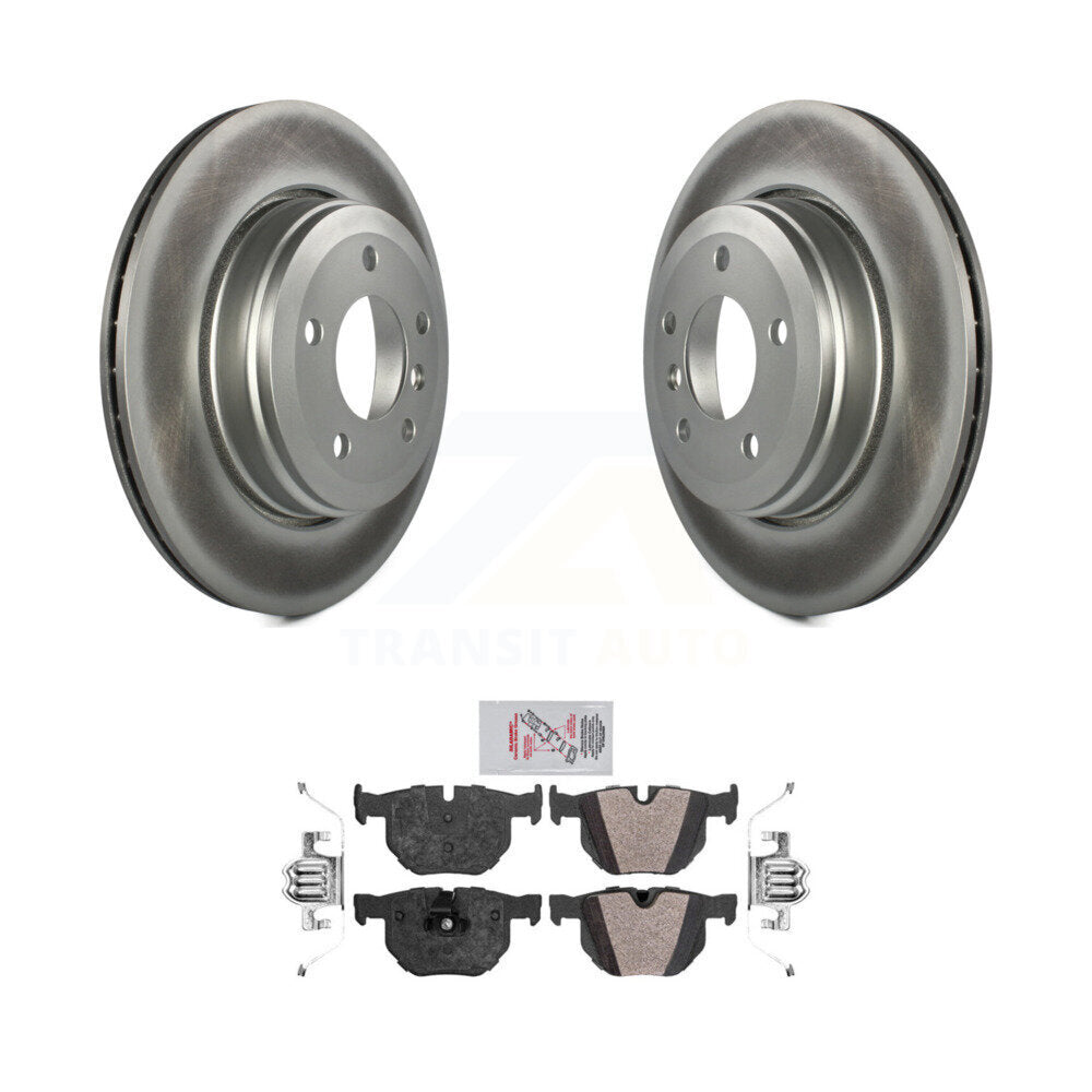 Transit Auto KGA-103916 Disc Brake Kit for 2004-2009 BMW 528i, BMW 525i, BMW 530i - Rear