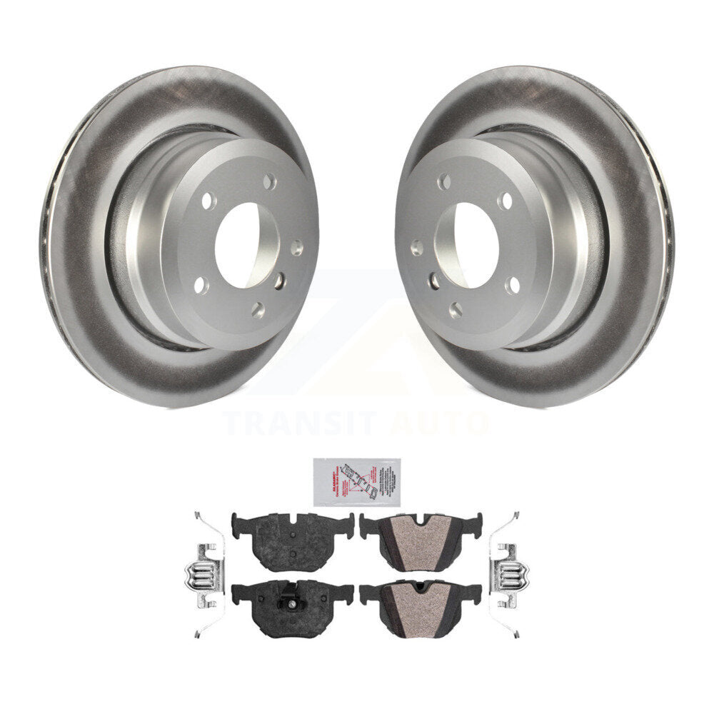Transit Auto KGA-103917 Disc Brake Kit for 2006-2010 BMW 528i, BMW 528i xDrive and More - Rear
