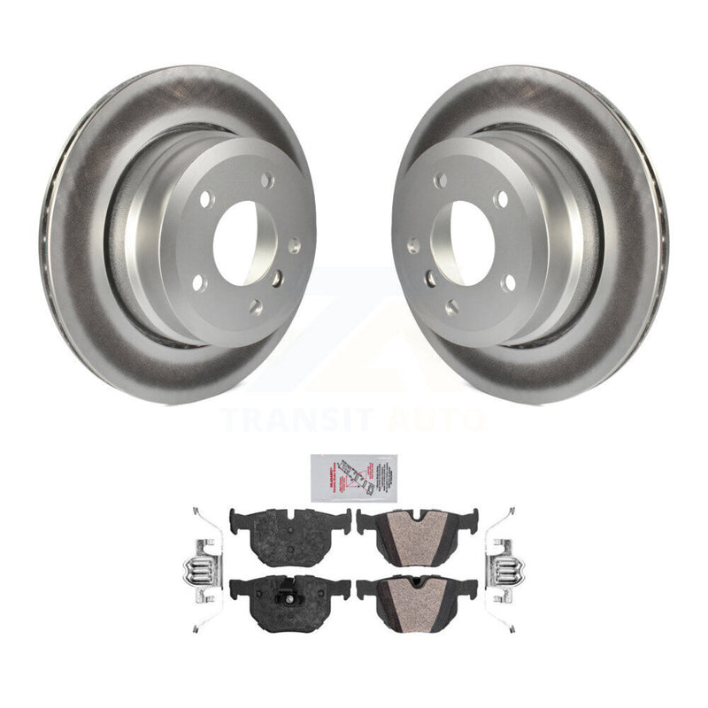 Transit Auto KGA-103917 Disc Brake Kit for 2006-2010 BMW 528i, BMW 528i xDrive and More - Rear