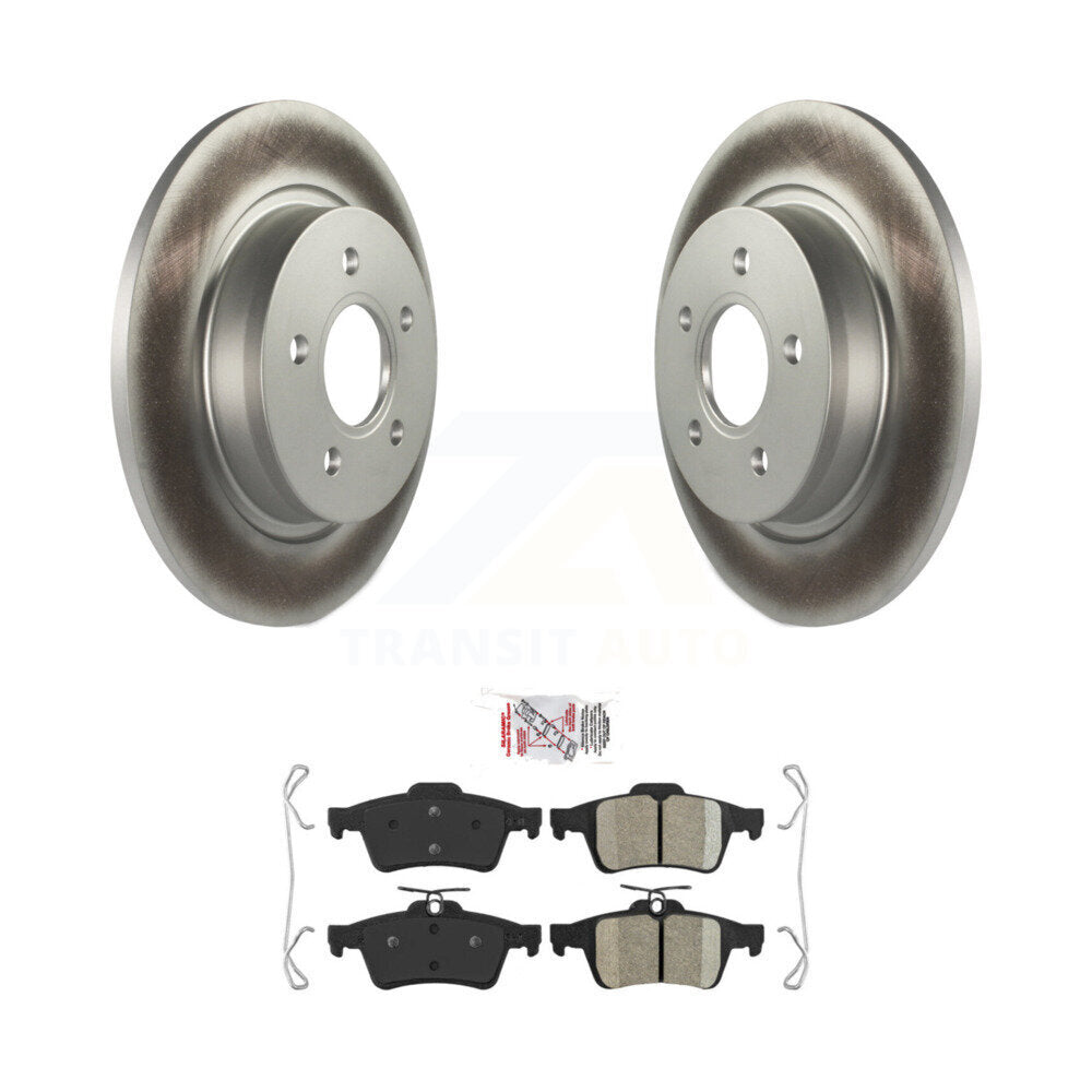 Transit Auto KGA-103925 Disc Brake Kit for 2004-2013 Volvo C30, Volvo C70 and More - Rear