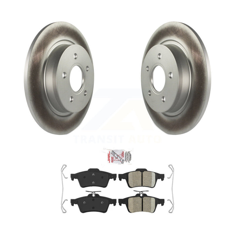 Transit Auto KGA-103925 Disc Brake Kit for 2004-2013 Volvo C30, Volvo C70 and More - Rear