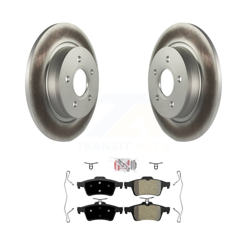 Transit Auto KGA-103926 Disc Brake Kit for 2004-2013 Volvo C30, Volvo C70 and More - Rear