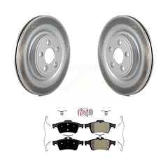 Transit Auto KGA-103929 Disc Brake Kit for 2005-2016 Jaguar XJ, Jaguar XF and More - Rear