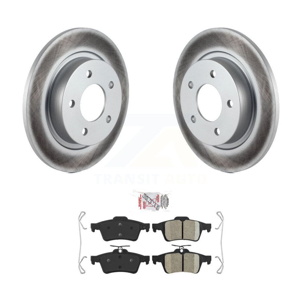 Transit Auto KGA-103933 Disc Brake Kit for 2004-2013 Mazda 3 Sport, Mazda 3 - Rear