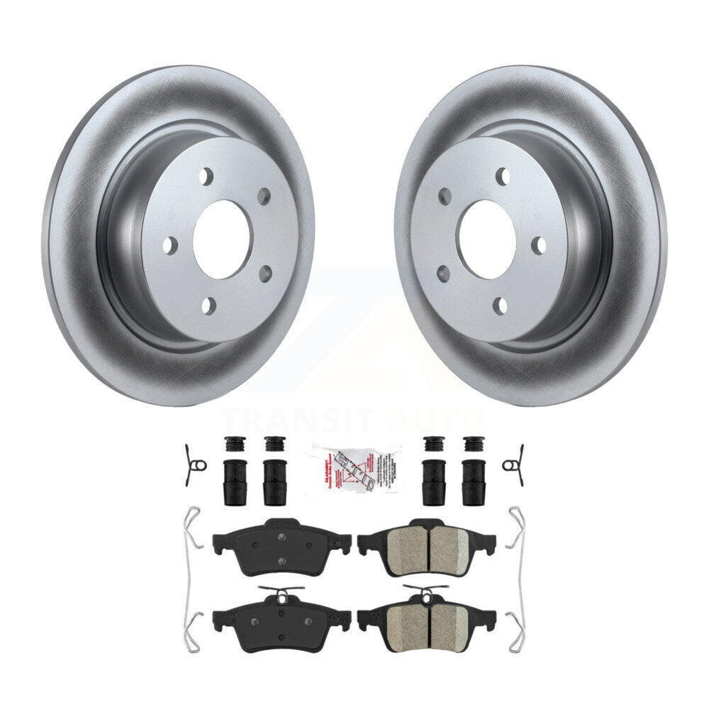 Transit Auto KGA-103936 Disc Brake Kit for 2013-2018 Ford Transit Connect, Ford C-Max, Ford Escape - Rear