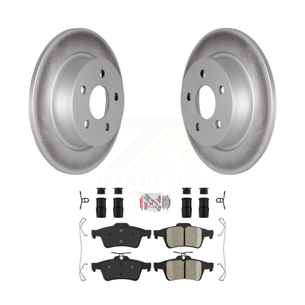 Transit Auto KGA-103946 Disc Brake Kit for 2018-2023 Ford Transit Connect - Rear