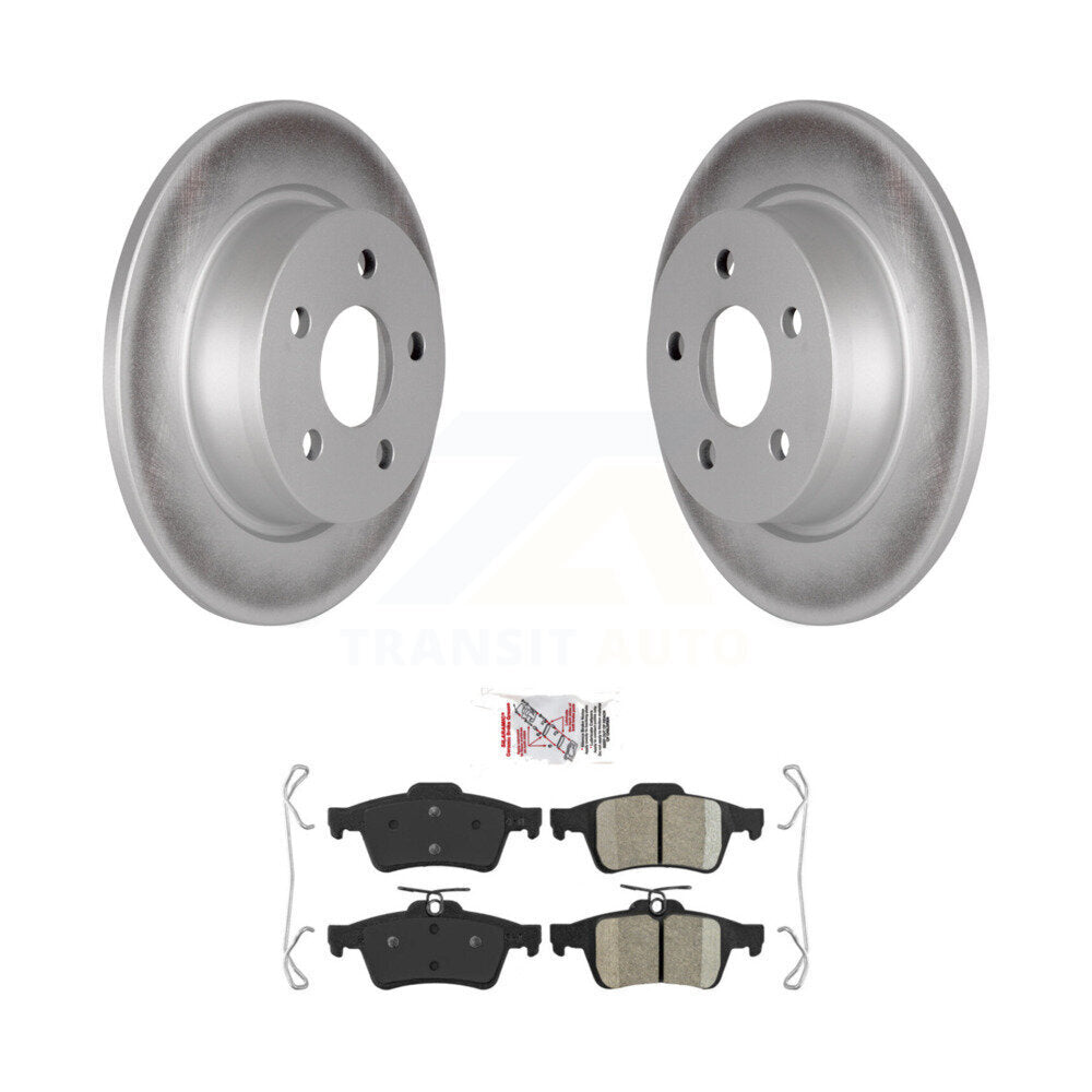 Transit Auto KGA-103947 Disc Brake Kit for 2018-2023 Ford Transit Connect - Rear