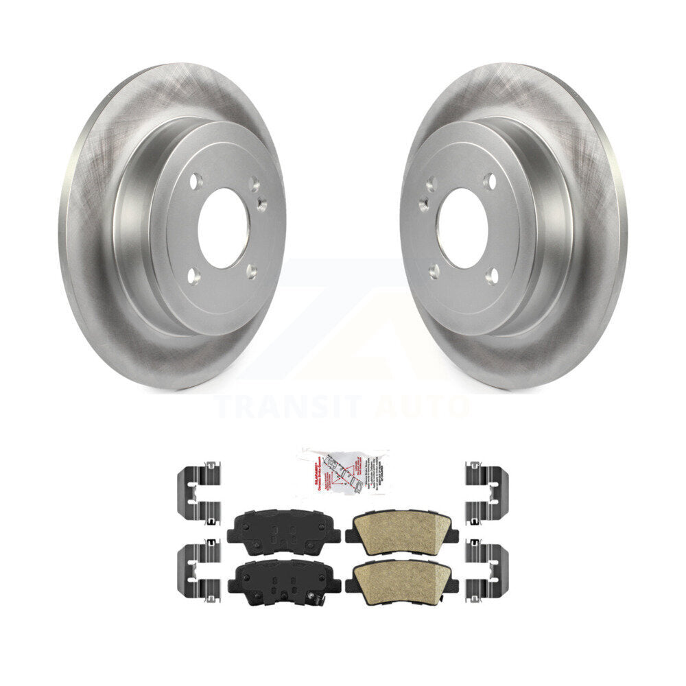 Transit Auto KGA-103951 Disc Brake Kit for 2018-2023 Kia Rio, Hyundai Accent - Rear