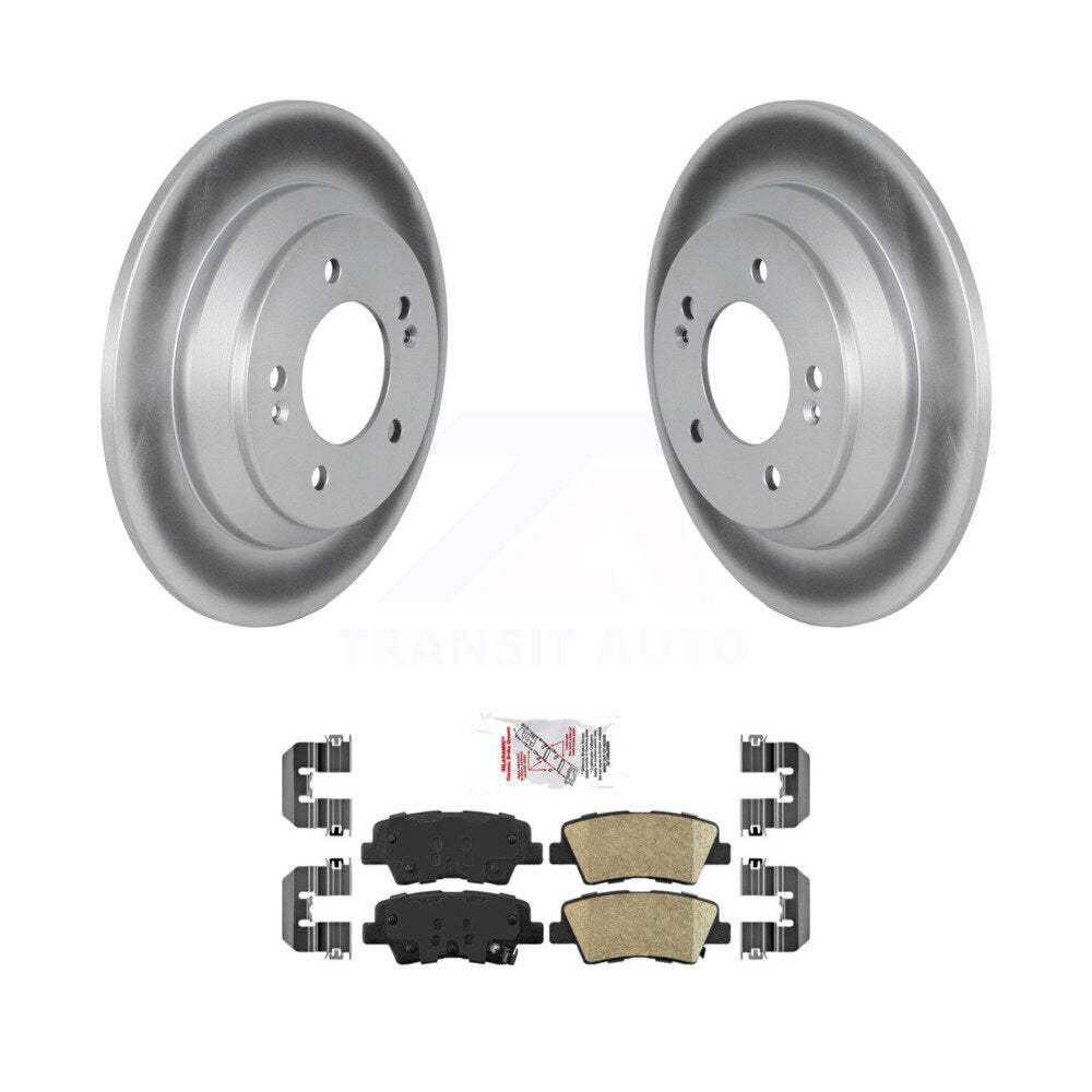 Transit Auto KGA-103953 Disc Brake Kit for 2020-2023 Hyundai Kona, Kia Soul - Rear